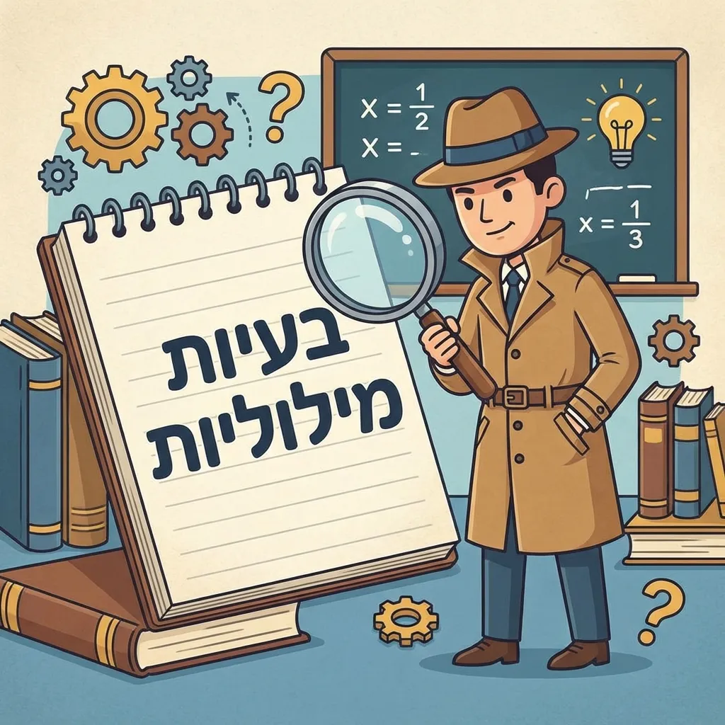 מפצחים בעיות מילוליות ב-3 שלבים